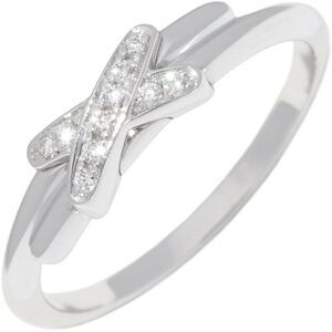 Chaumet K18WG Diamond Ring #48